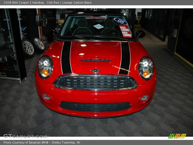 Chili Red / Lounge Carbon Black 2008 Mini Cooper S Hardtop