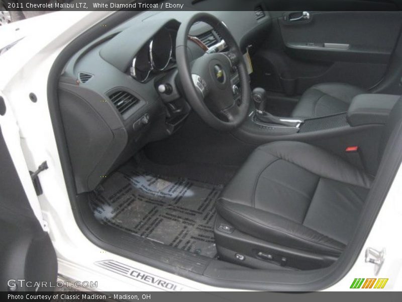  2011 Malibu LTZ Ebony Interior