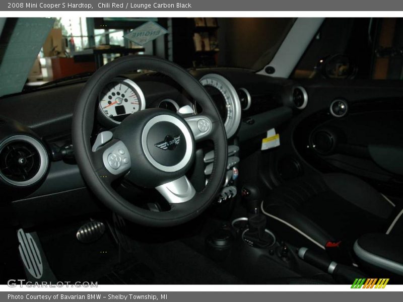 Chili Red / Lounge Carbon Black 2008 Mini Cooper S Hardtop