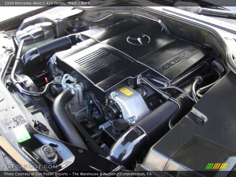  1999 S 420 Sedan Engine - 4.2 Liter DOHC 32-Valve V8