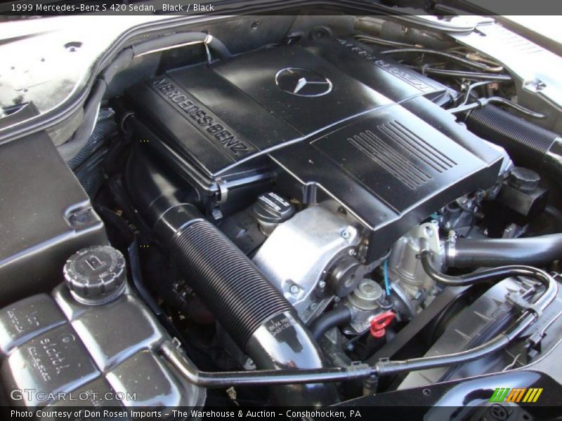  1999 S 420 Sedan Engine - 4.2 Liter DOHC 32-Valve V8