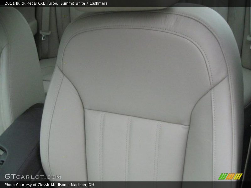  2011 Regal CXL Turbo Cashmere Interior