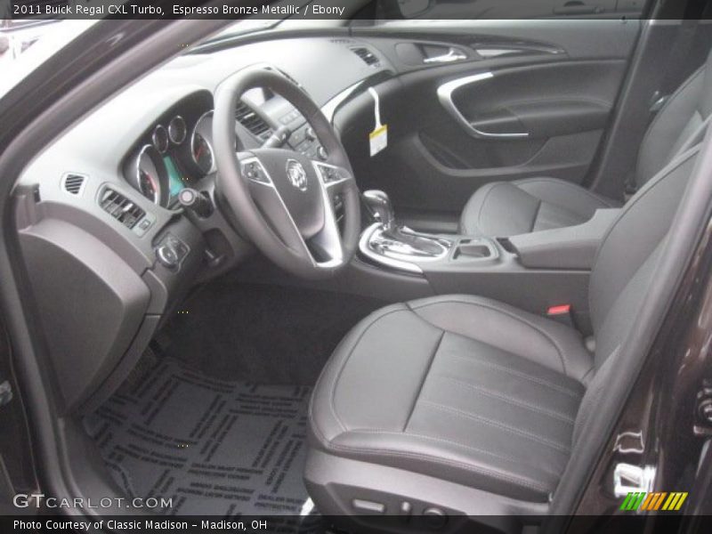  2011 Regal CXL Turbo Ebony Interior