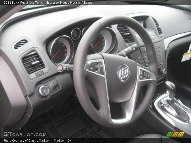 Dashboard of 2011 Regal CXL Turbo