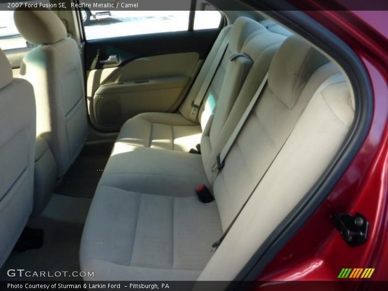 Redfire Metallic / Camel 2007 Ford Fusion SE