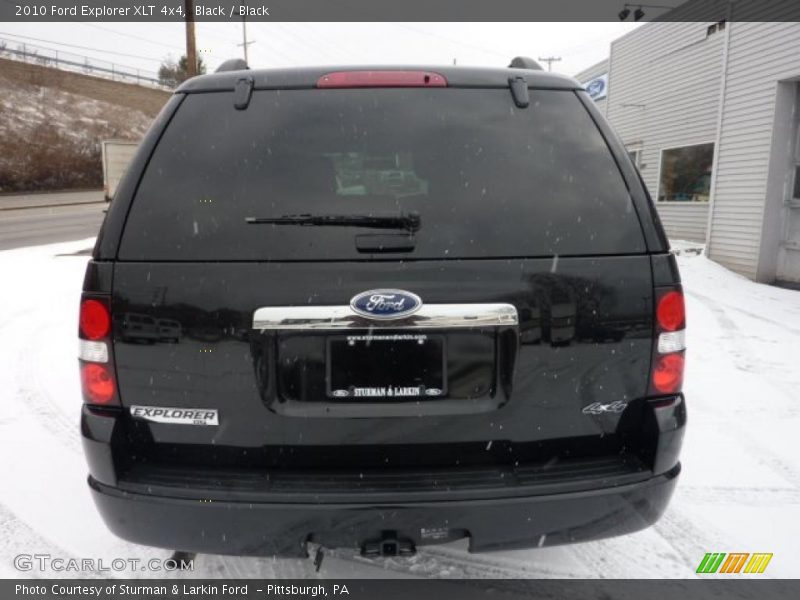 Black / Black 2010 Ford Explorer XLT 4x4