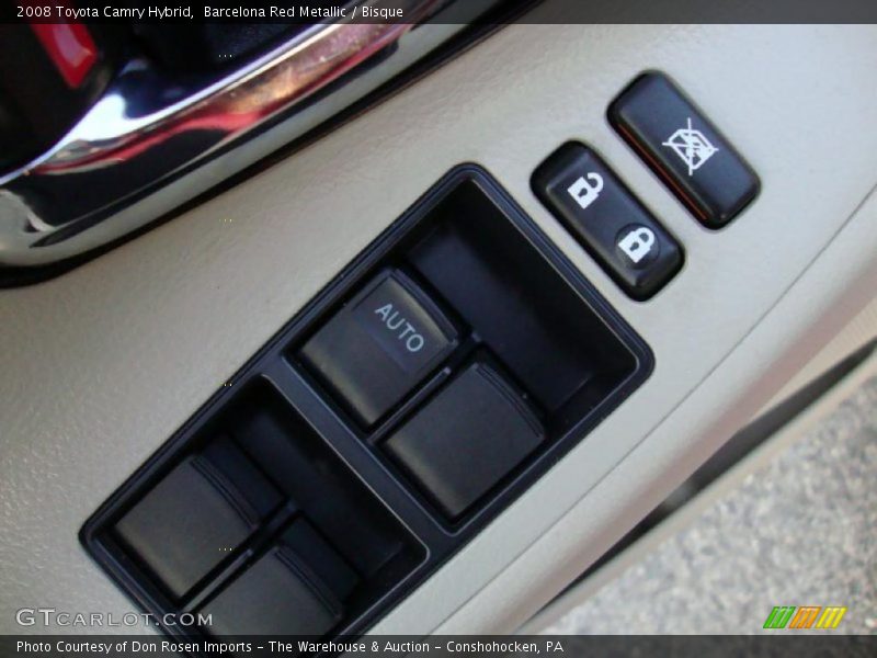 Barcelona Red Metallic / Bisque 2008 Toyota Camry Hybrid