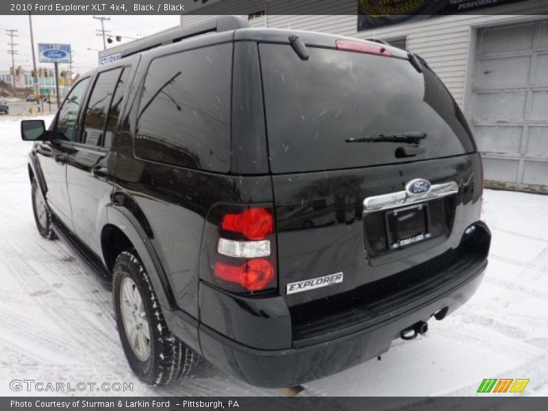 Black / Black 2010 Ford Explorer XLT 4x4