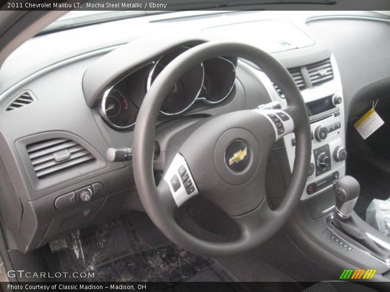 Mocha Steel Metallic / Ebony 2011 Chevrolet Malibu LT
