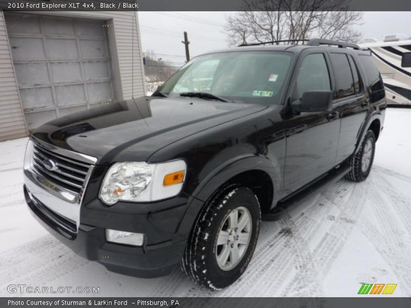 Black / Black 2010 Ford Explorer XLT 4x4
