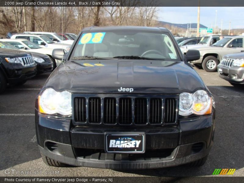 Black / Dark Slate Gray 2008 Jeep Grand Cherokee Laredo 4x4