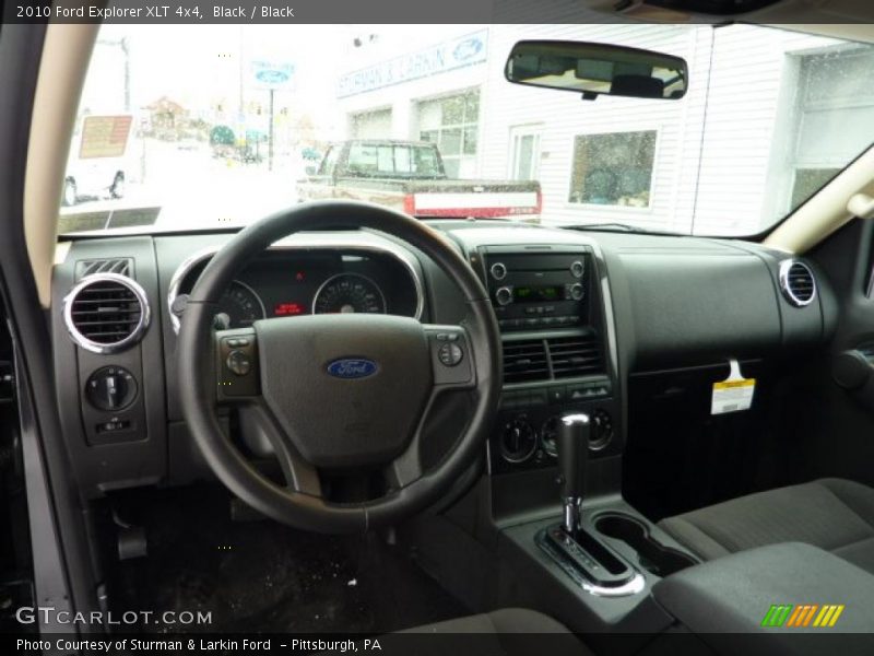Black / Black 2010 Ford Explorer XLT 4x4