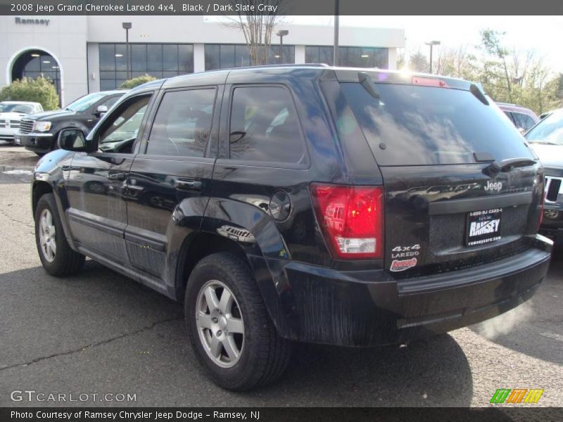Black / Dark Slate Gray 2008 Jeep Grand Cherokee Laredo 4x4