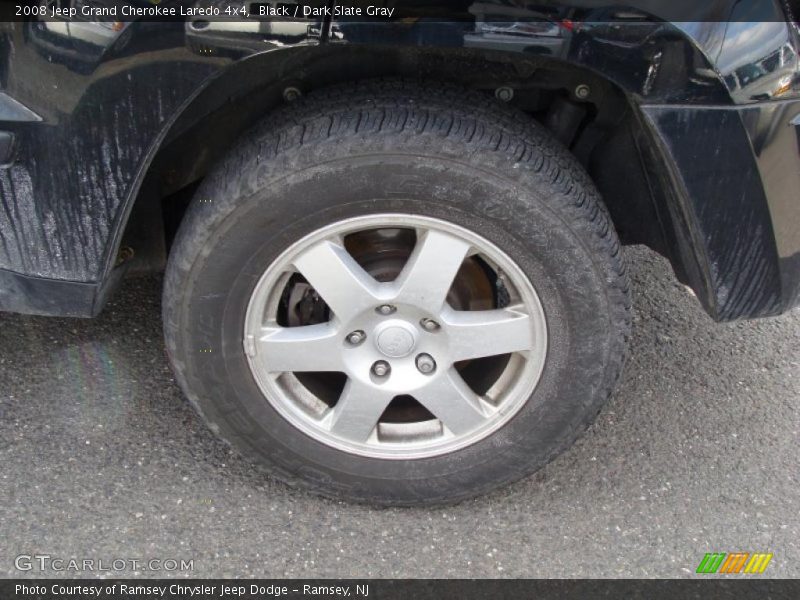 Black / Dark Slate Gray 2008 Jeep Grand Cherokee Laredo 4x4