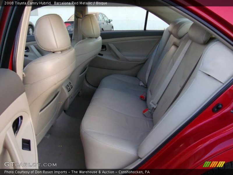 Barcelona Red Metallic / Bisque 2008 Toyota Camry Hybrid