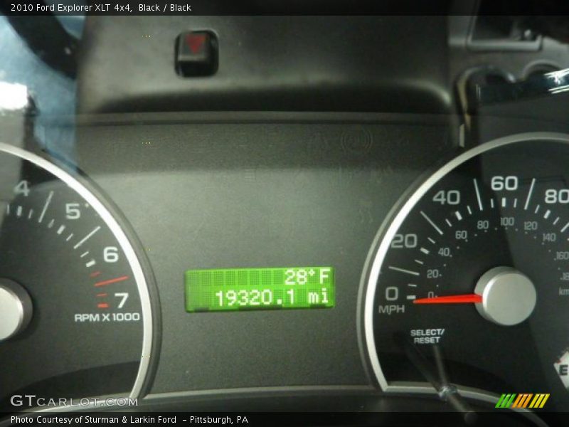 Black / Black 2010 Ford Explorer XLT 4x4