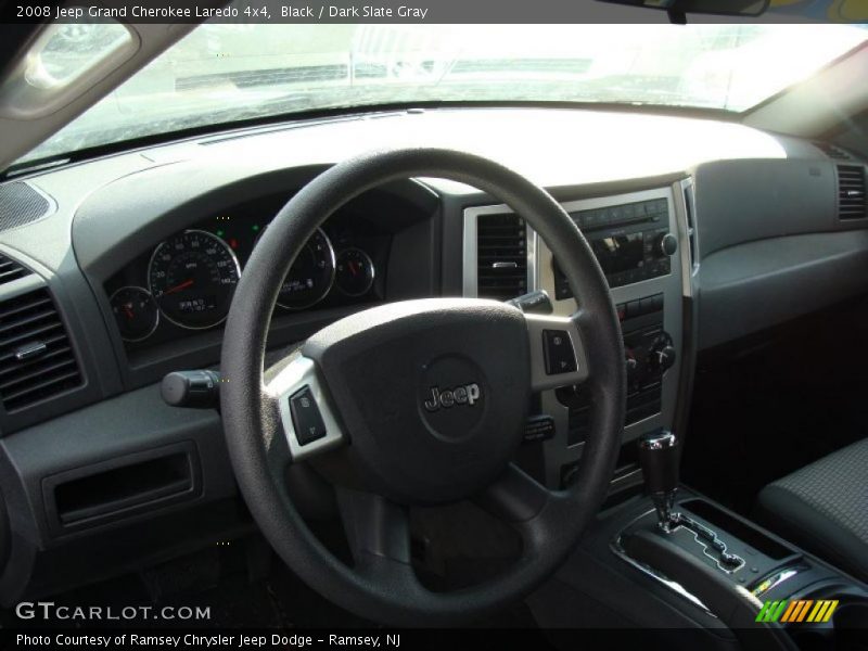 Black / Dark Slate Gray 2008 Jeep Grand Cherokee Laredo 4x4