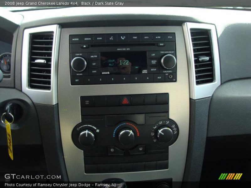 Black / Dark Slate Gray 2008 Jeep Grand Cherokee Laredo 4x4