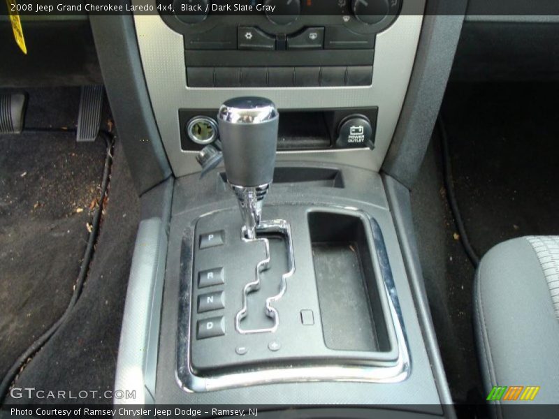 Black / Dark Slate Gray 2008 Jeep Grand Cherokee Laredo 4x4