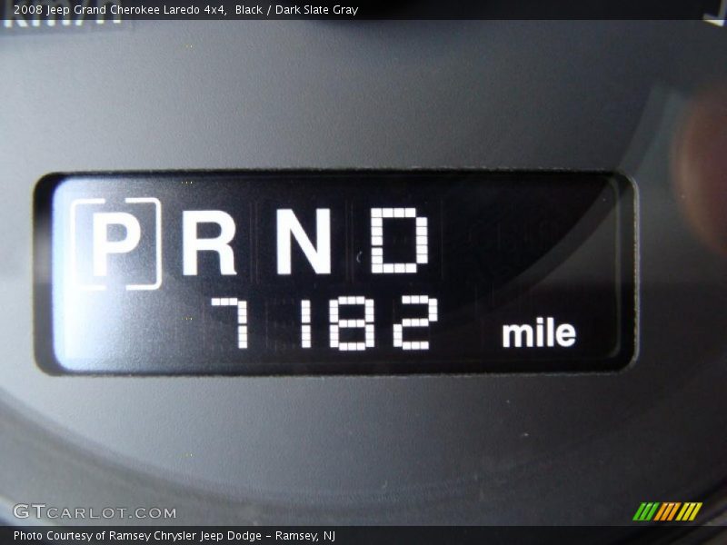 Black / Dark Slate Gray 2008 Jeep Grand Cherokee Laredo 4x4