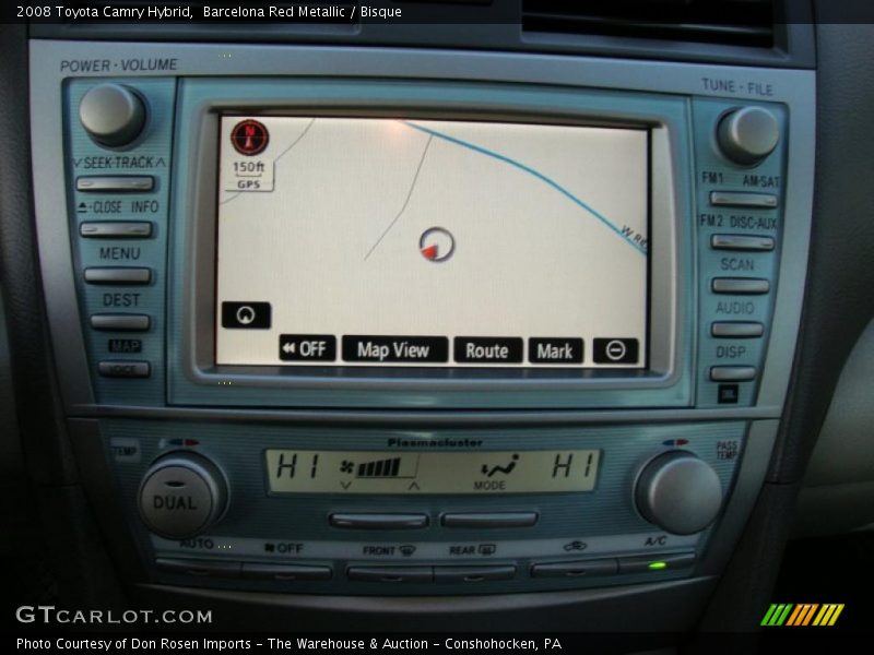 Barcelona Red Metallic / Bisque 2008 Toyota Camry Hybrid