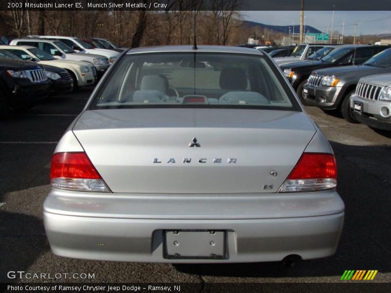 Munich Silver Metallic / Gray 2003 Mitsubishi Lancer ES