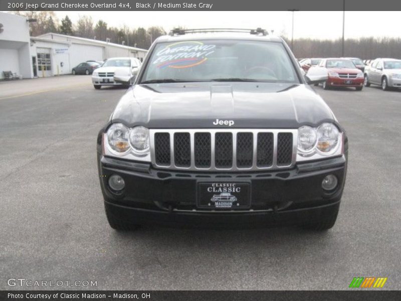 Black / Medium Slate Gray 2006 Jeep Grand Cherokee Overland 4x4