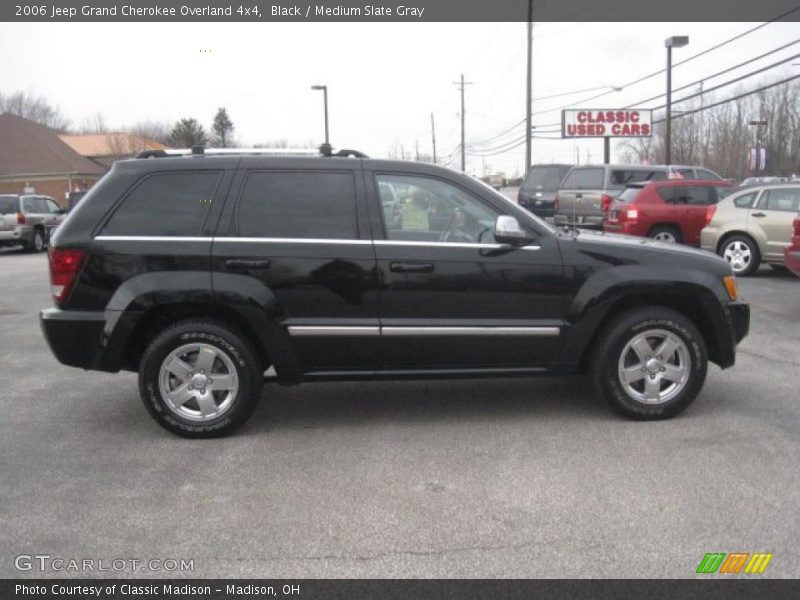 Black / Medium Slate Gray 2006 Jeep Grand Cherokee Overland 4x4