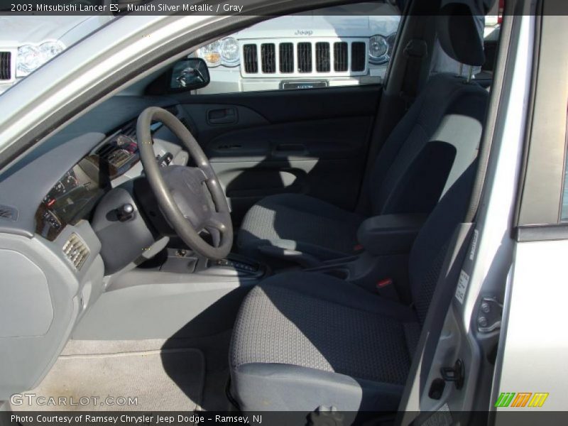 Munich Silver Metallic / Gray 2003 Mitsubishi Lancer ES