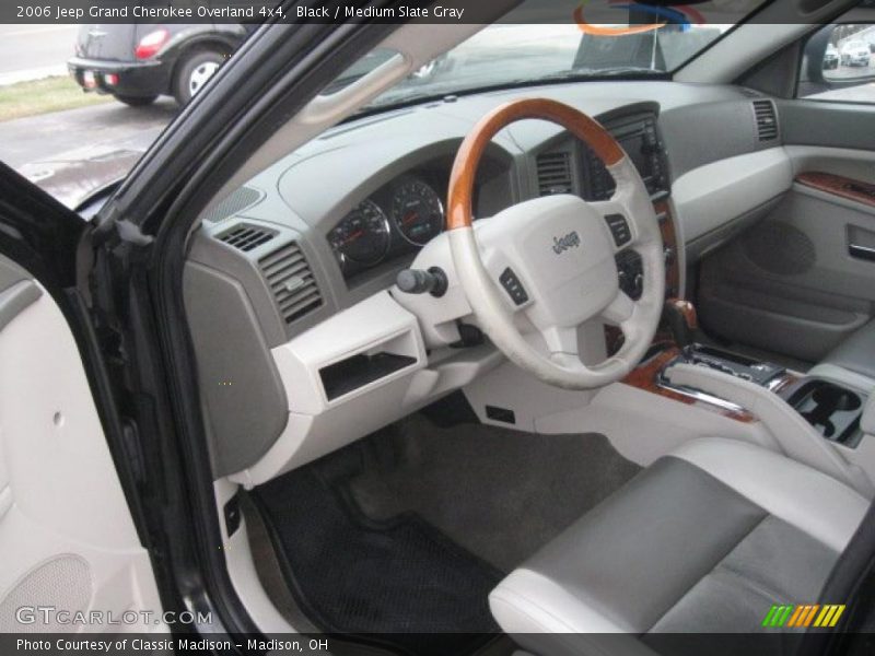 Black / Medium Slate Gray 2006 Jeep Grand Cherokee Overland 4x4