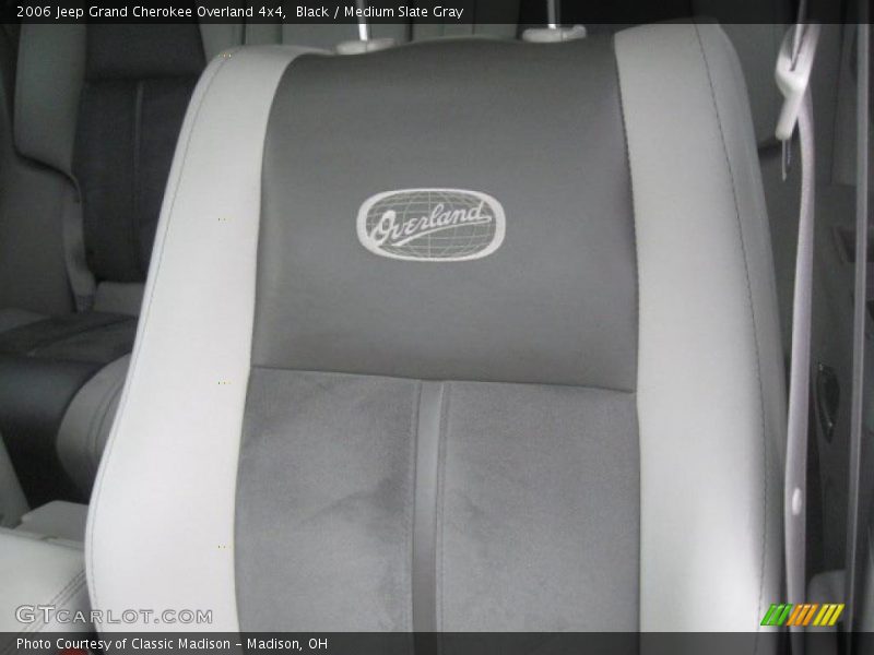Black / Medium Slate Gray 2006 Jeep Grand Cherokee Overland 4x4