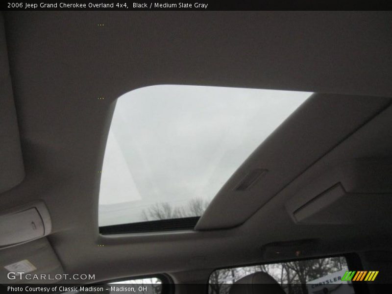 Black / Medium Slate Gray 2006 Jeep Grand Cherokee Overland 4x4