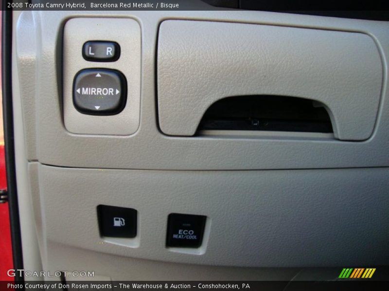 Barcelona Red Metallic / Bisque 2008 Toyota Camry Hybrid