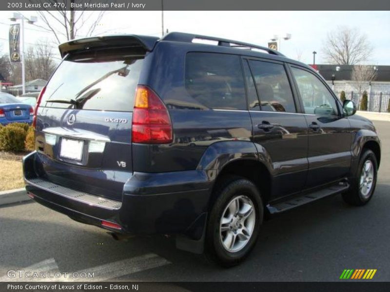 Blue Meridian Pearl / Ivory 2003 Lexus GX 470