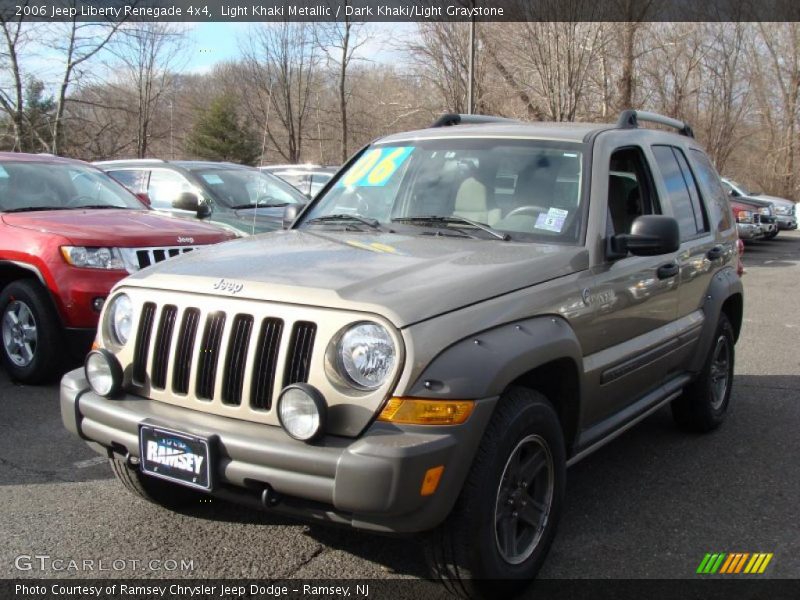 Light Khaki Metallic / Dark Khaki/Light Graystone 2006 Jeep Liberty Renegade 4x4