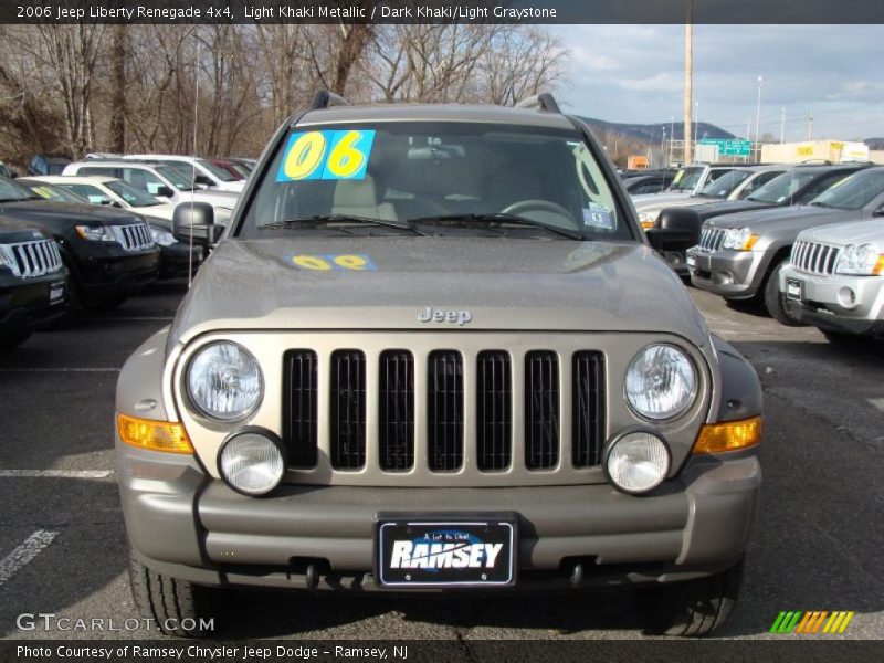 Light Khaki Metallic / Dark Khaki/Light Graystone 2006 Jeep Liberty Renegade 4x4