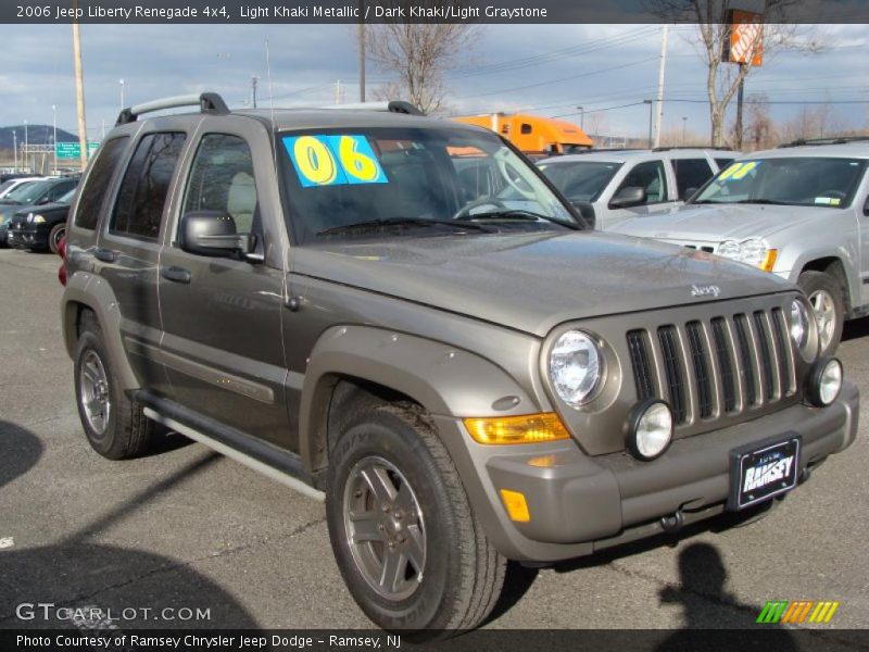 Light Khaki Metallic / Dark Khaki/Light Graystone 2006 Jeep Liberty Renegade 4x4
