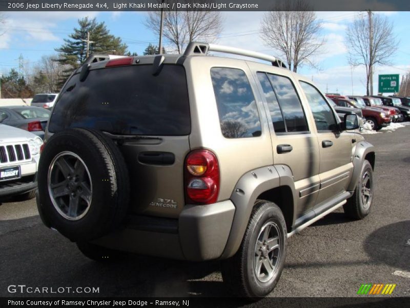 Light Khaki Metallic / Dark Khaki/Light Graystone 2006 Jeep Liberty Renegade 4x4