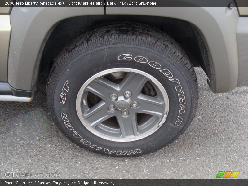 Light Khaki Metallic / Dark Khaki/Light Graystone 2006 Jeep Liberty Renegade 4x4