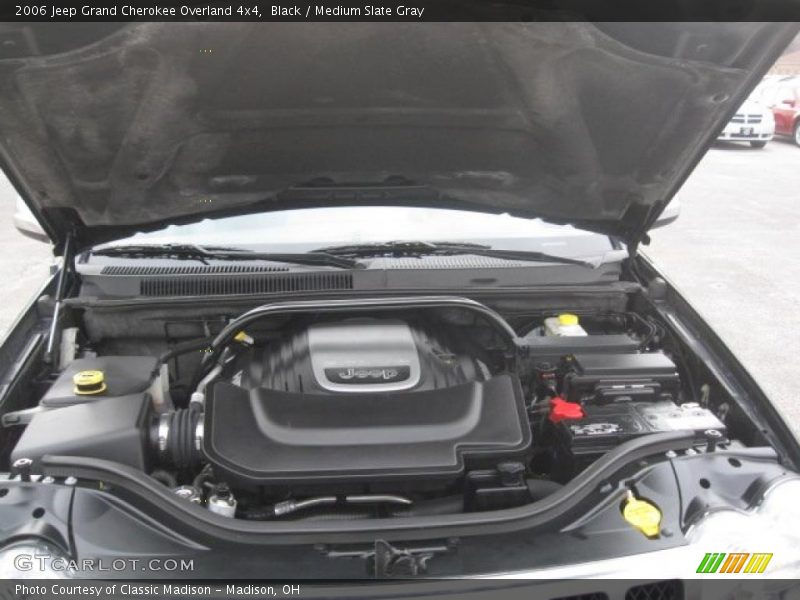Black / Medium Slate Gray 2006 Jeep Grand Cherokee Overland 4x4