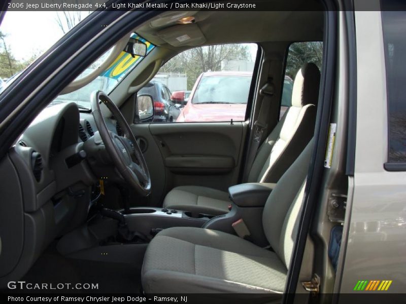 Light Khaki Metallic / Dark Khaki/Light Graystone 2006 Jeep Liberty Renegade 4x4