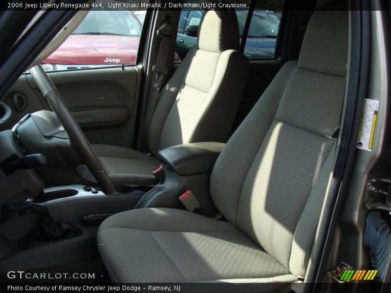 Light Khaki Metallic / Dark Khaki/Light Graystone 2006 Jeep Liberty Renegade 4x4