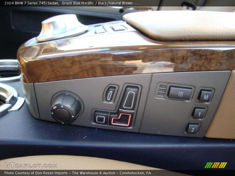 Controls of 2004 7 Series 745i Sedan