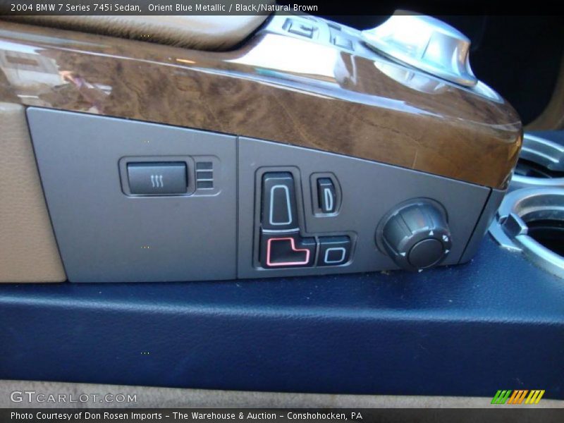 Controls of 2004 7 Series 745i Sedan