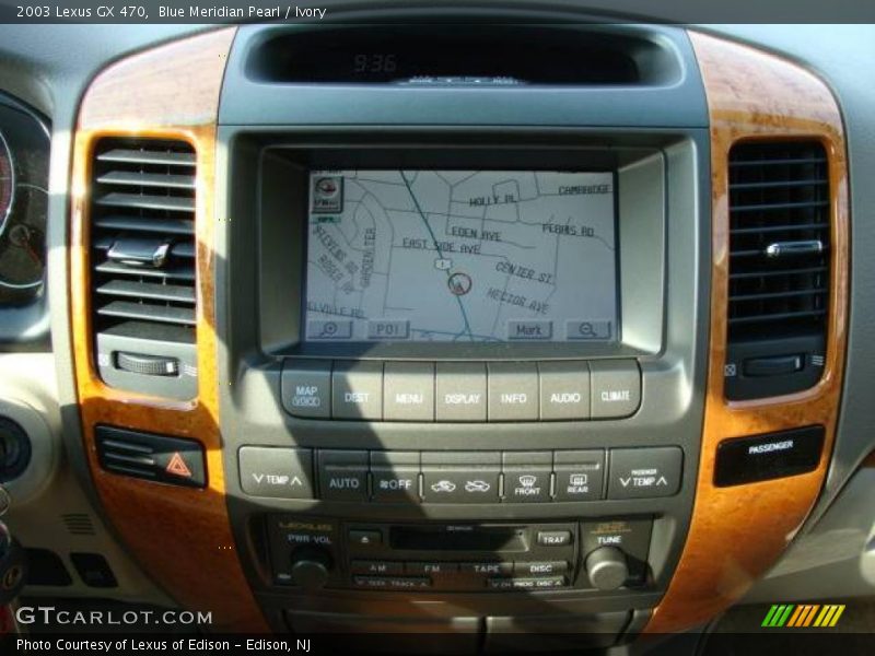 Blue Meridian Pearl / Ivory 2003 Lexus GX 470