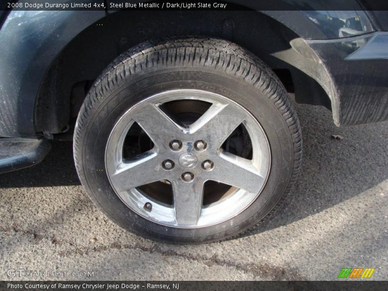 Steel Blue Metallic / Dark/Light Slate Gray 2008 Dodge Durango Limited 4x4