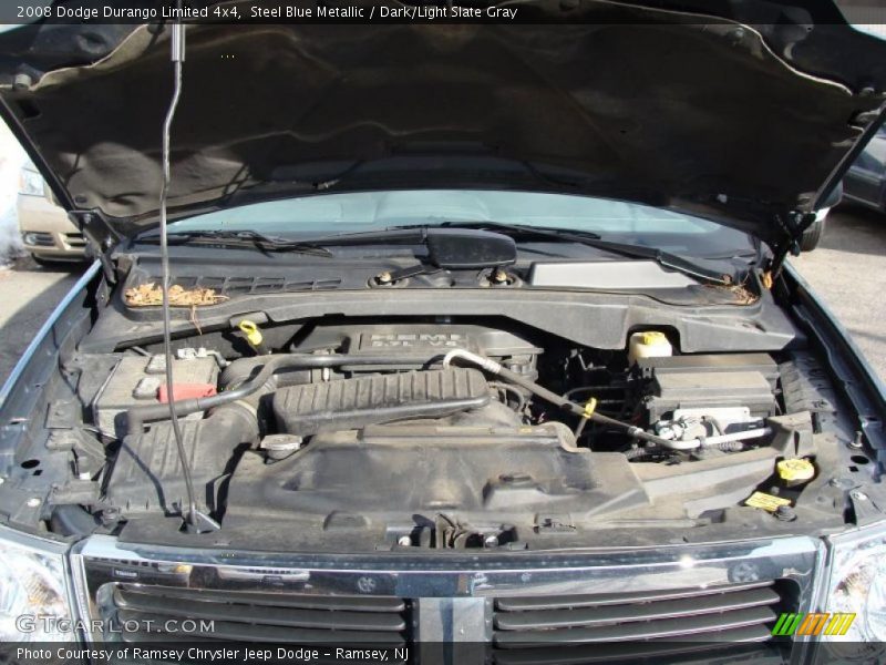  2008 Durango Limited 4x4 Engine - 5.7 Liter HEMI OHV 16-Valve MDS V8