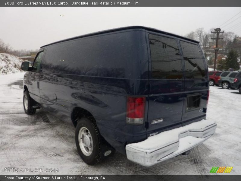 Dark Blue Pearl Metallic / Medium Flint 2008 Ford E Series Van E150 Cargo