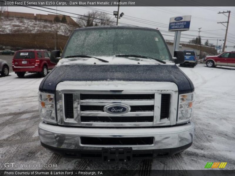 Dark Blue Pearl Metallic / Medium Flint 2008 Ford E Series Van E150 Cargo
