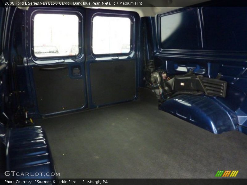 Dark Blue Pearl Metallic / Medium Flint 2008 Ford E Series Van E150 Cargo